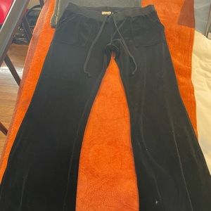 Authentic Vintage Black Juicy Couture Pants